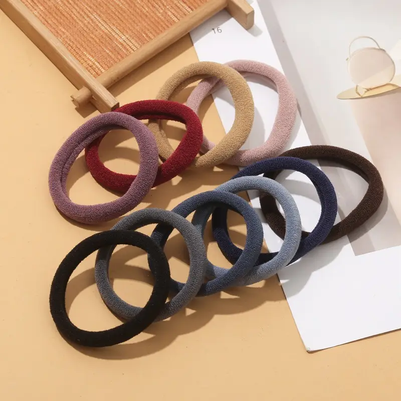 High Elastic Head Rope Black Rubber Band Wholesale - Image 7