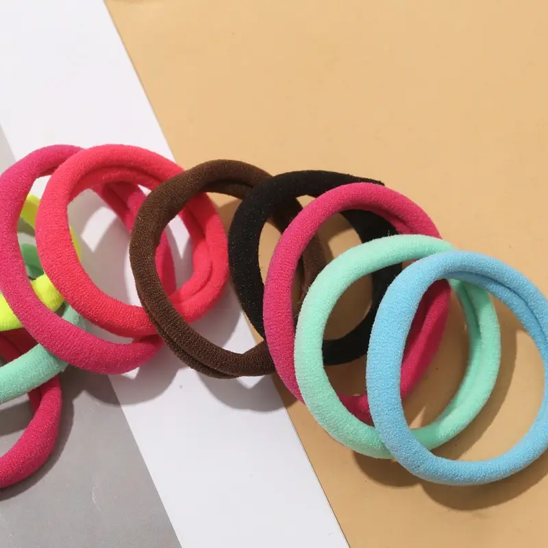 High Elastic Head Rope Black Rubber Band Wholesale — feature 10