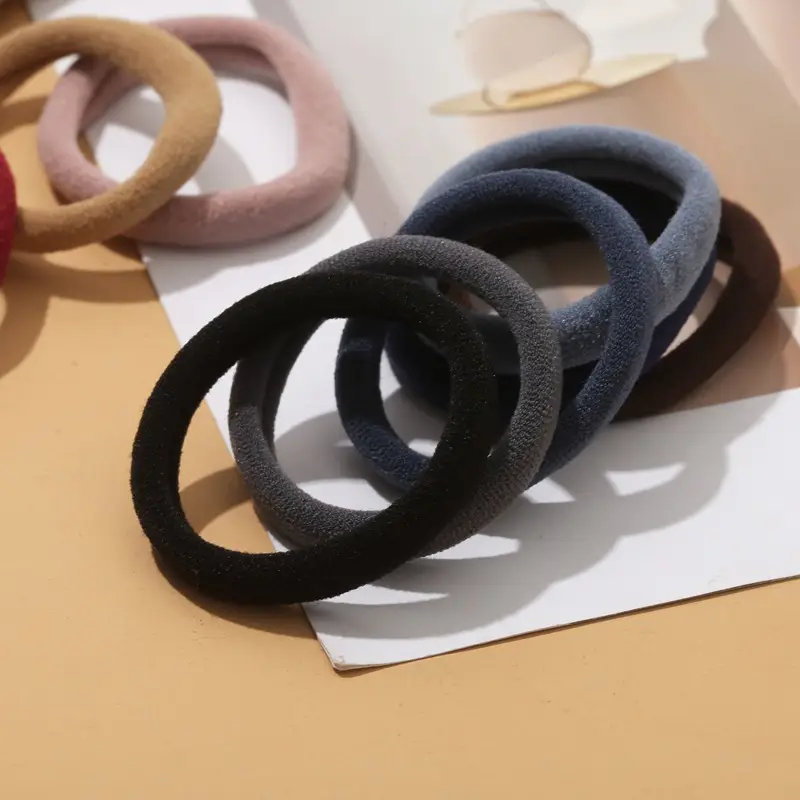 High Elastic Head Rope Black Rubber Band Wholesale — feature 6