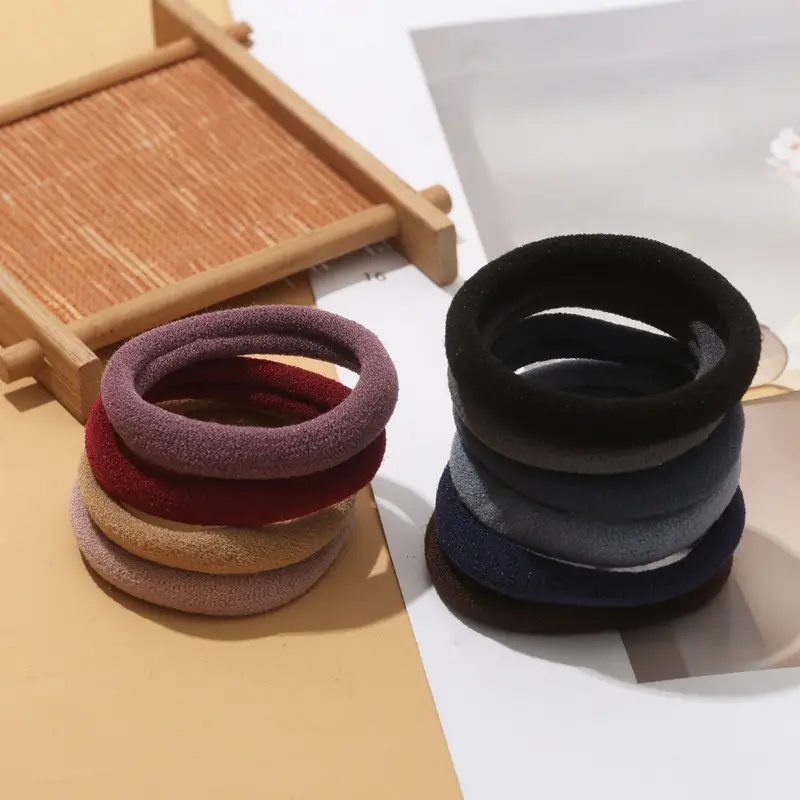 High Elastic Head Rope Black Rubber Band Wholesale — feature 7