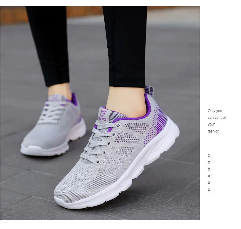 2025 Autumn New Women's Shoes Soft Sole Walking Shoes Plaid Mom's Shoes Foreign Trade Cross-Border Travel Sports Shoes Dropshipping — feature 18