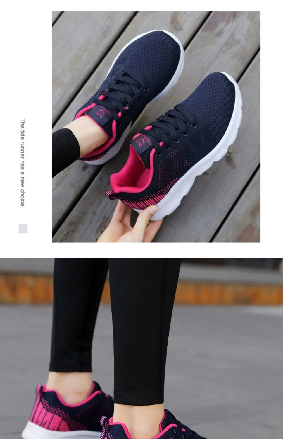 2025 Autumn New Women's Shoes Soft Sole Walking Shoes Plaid Mom's Shoes Foreign Trade Cross-Border Travel Sports Shoes Dropshipping — feature 27