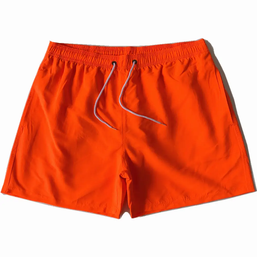Men's Yellow Polyester Swim Shorts Quick-Dry Waterproof - Image 10