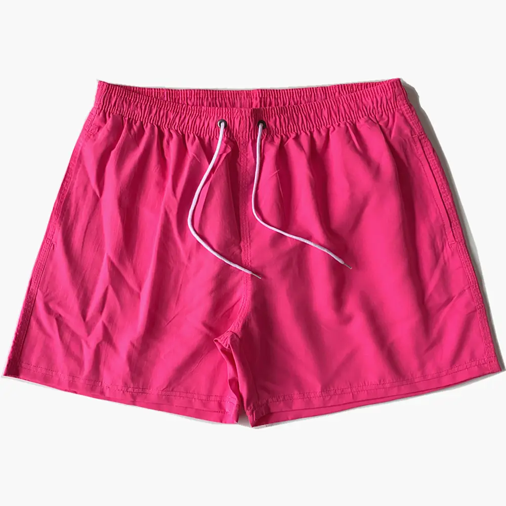 Men's Yellow Polyester Swim Shorts Quick-Dry Waterproof - Image 8