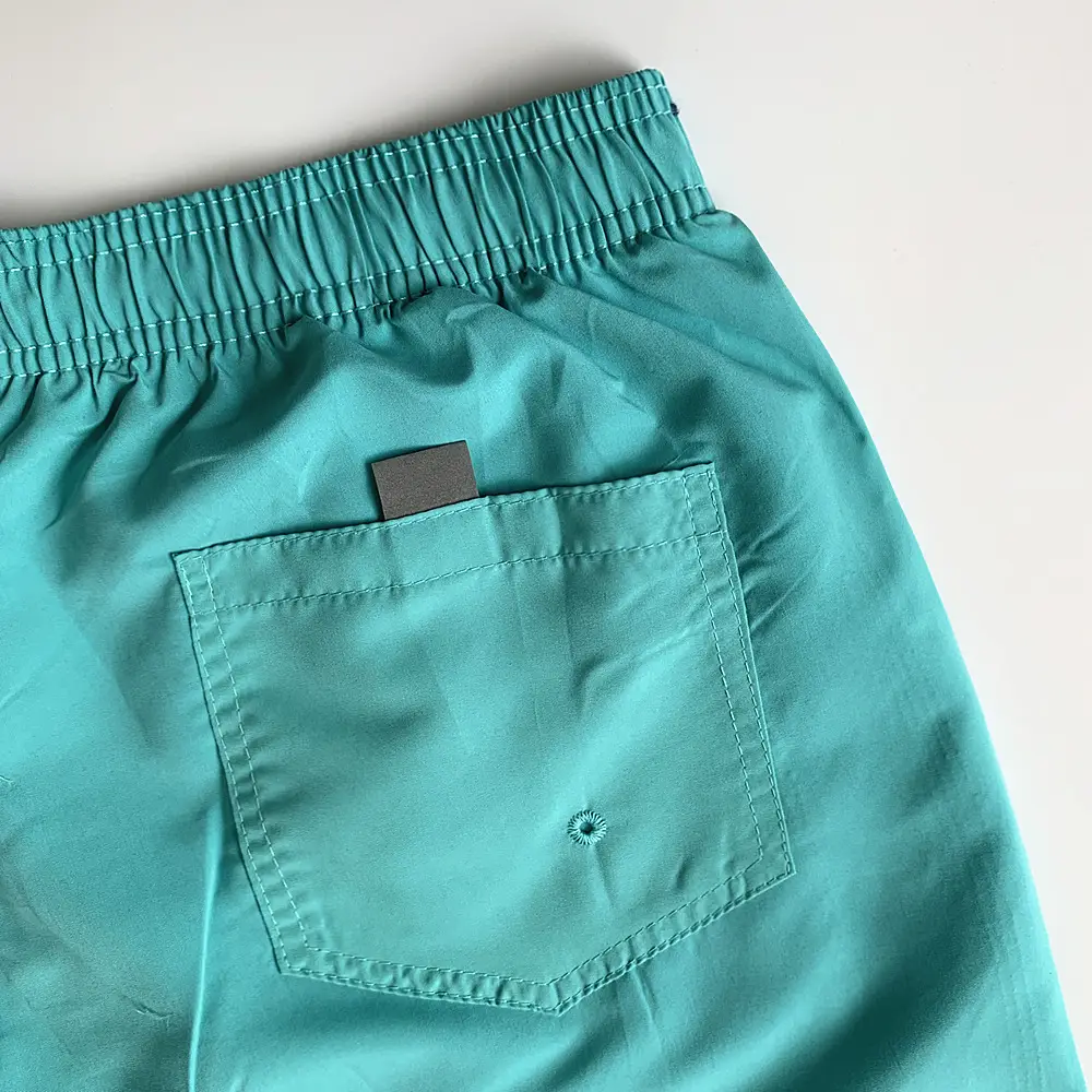 Men's Yellow Polyester Swim Shorts Quick-Dry Waterproof — feature 4