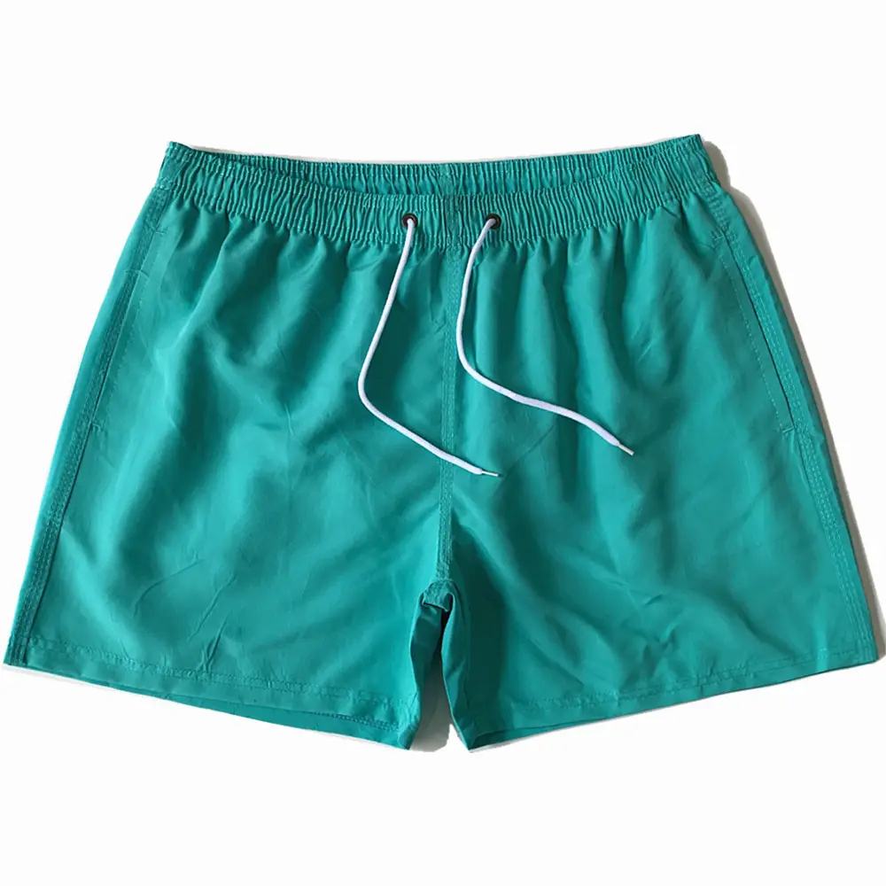 Men's Yellow Polyester Swim Shorts Quick-Dry Waterproof - Image 12