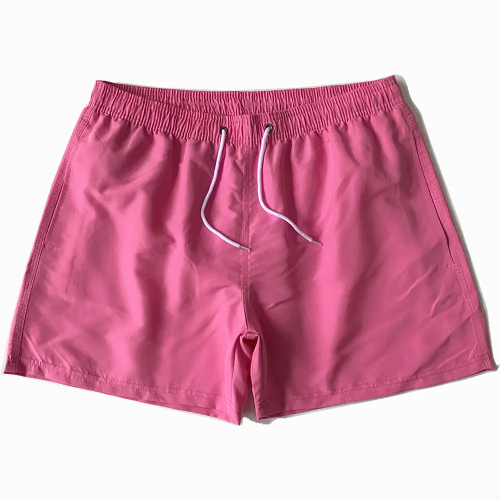 Men's Yellow Polyester Swim Shorts Quick-Dry Waterproof - Image 5