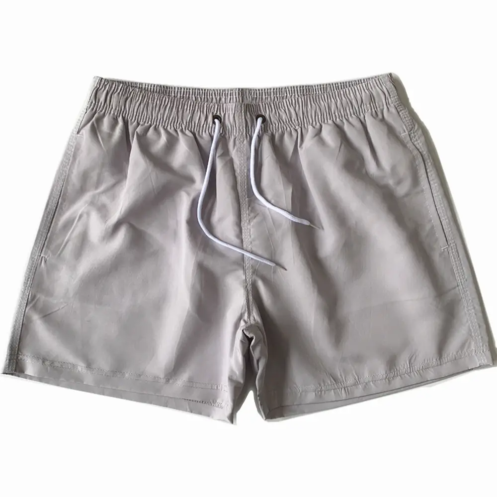 Men's Yellow Polyester Swim Shorts Quick-Dry Waterproof - Image 9