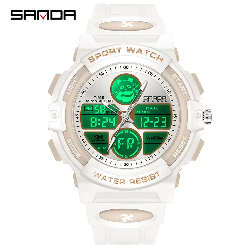 Sanda Electronic Watch with Waterproof Design - Image 9