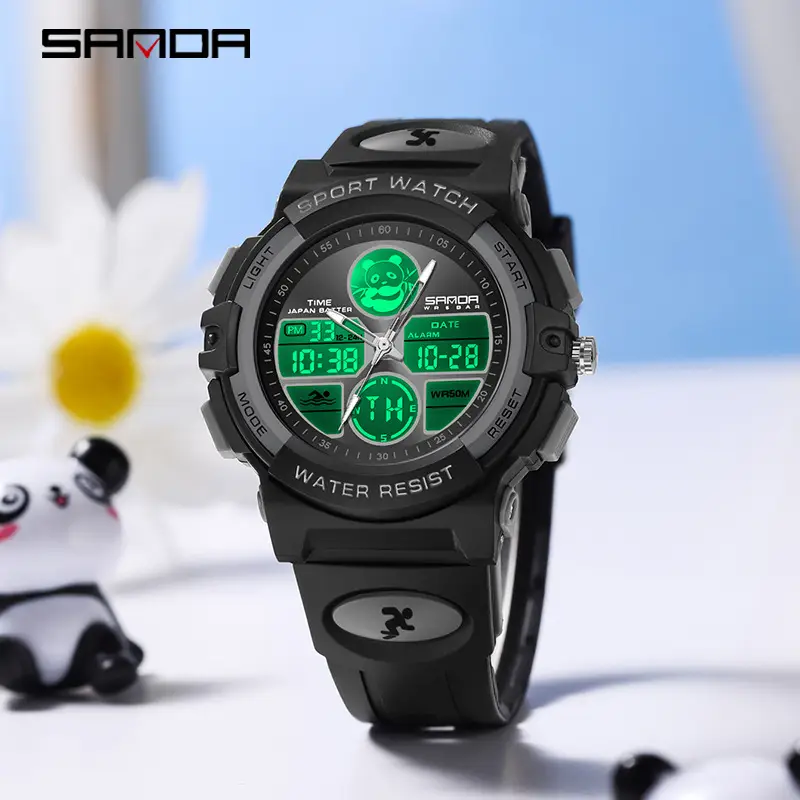 Sanda Electronic Watch with Waterproof Design - Image 10