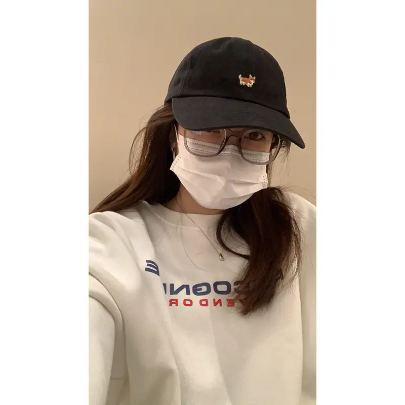 Women's Korean-style Baseball Cap with Embroidered Design - Image 7