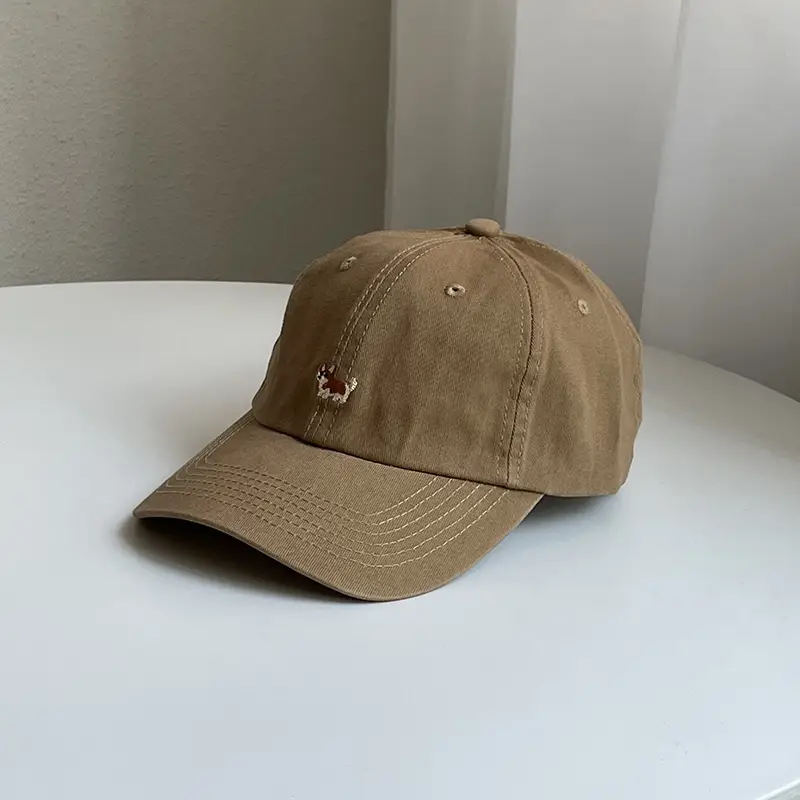 Women's Korean-style Baseball Cap with Embroidered Design - Image 5