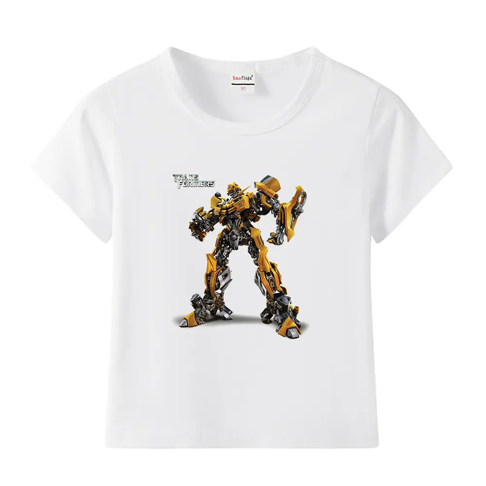 Deformed Gold Steel Boys T-Shirt Light Blue Cotton Summer 2023 - Image 18