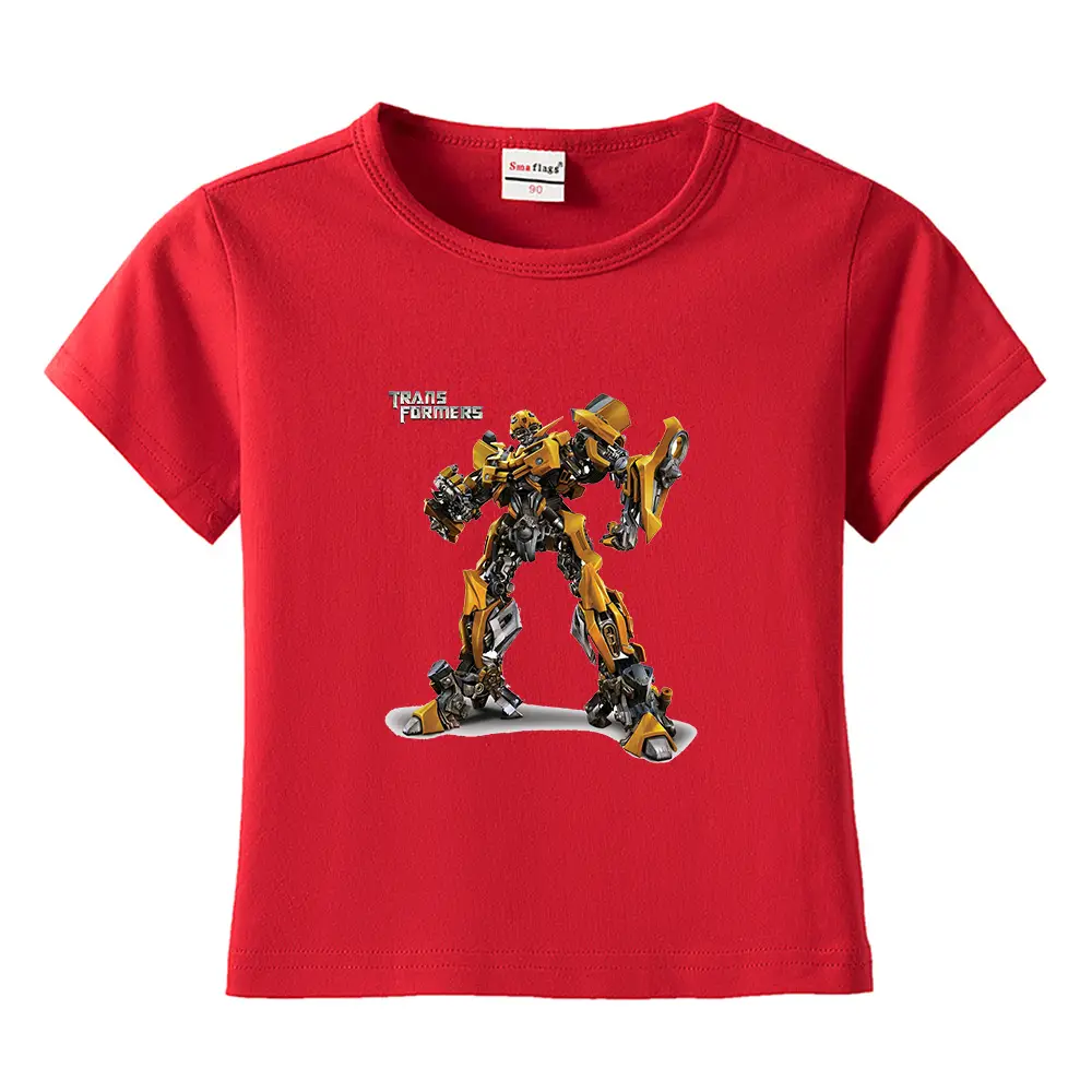 Deformed Gold Steel Boys T-Shirt Light Blue Cotton Summer 2023 - Image 20