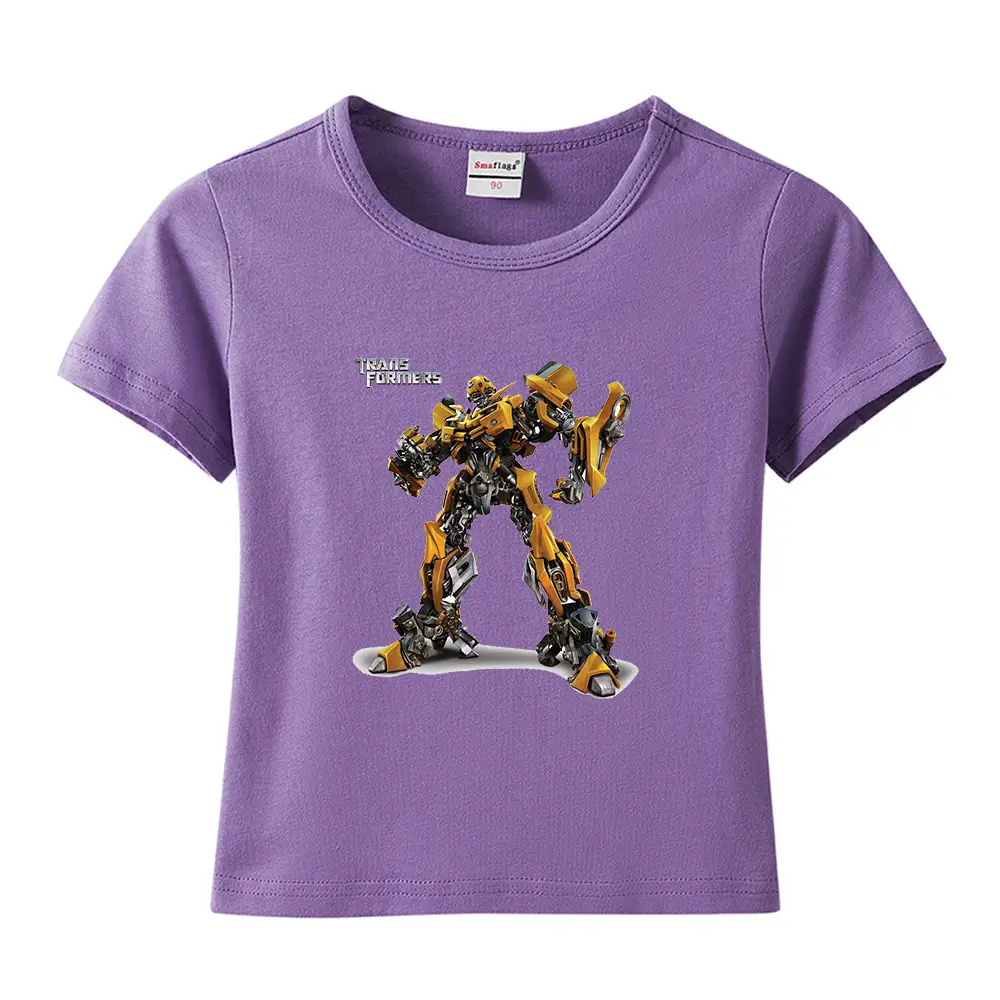 Deformed Gold Steel Boys T-Shirt Light Blue Cotton Summer 2023 - Image 30
