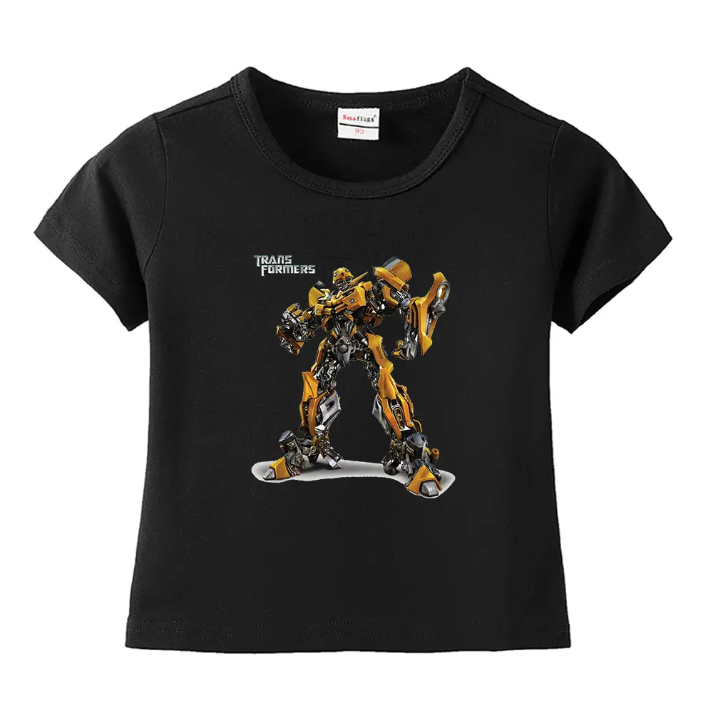Deformed Gold Steel Boys T-Shirt Light Blue Cotton Summer 2023 - Image 31