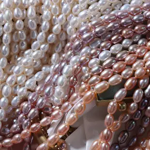 Natural Freshwater Pearl Rice Beads 5-6mm — feature 11