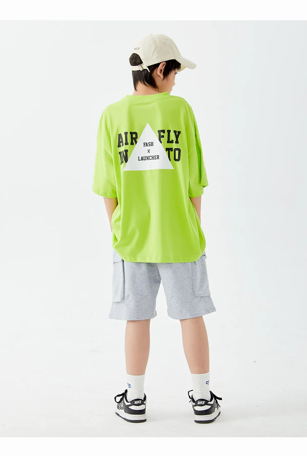 DK Boys Cotton Short Sleeve T-Shirt Green Large — feature 16