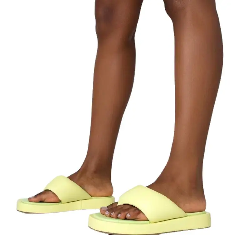 Women Pink Flat Sandals 2023 Summer