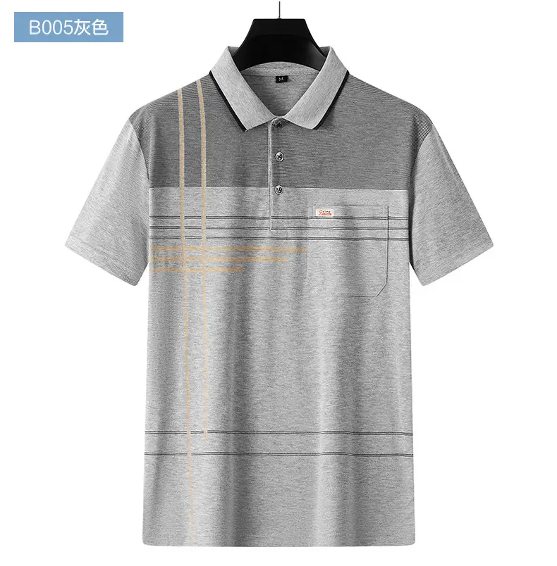 Men's White Polo Shirt Short Sleeve Half Sleeve — feature 18