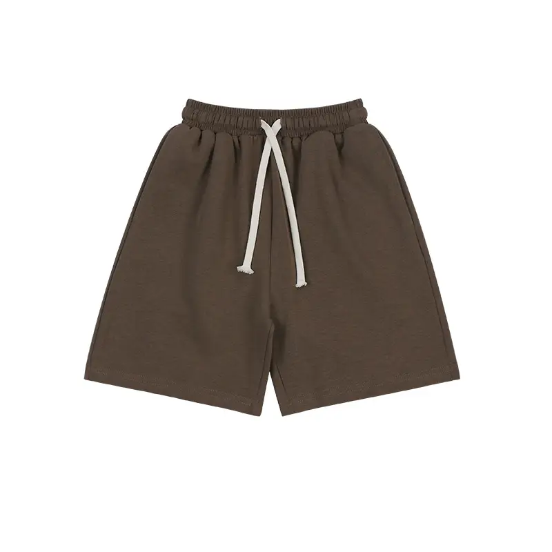 DK Children Shorts Set Brown Cream Summer FOG Style - Image 4