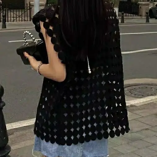 French Vests with Lace Hollow Design — feature 19