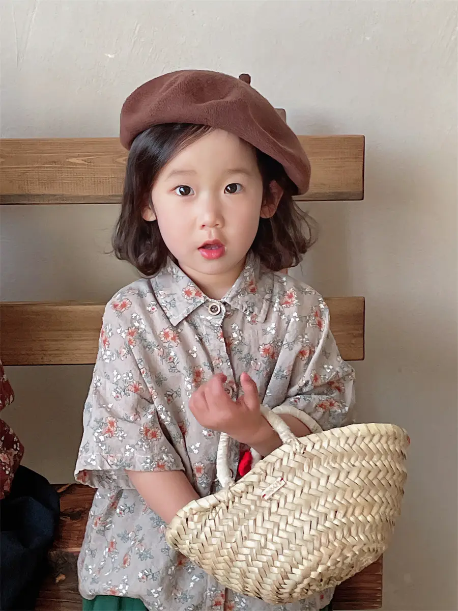 Jiaye 2024 Cotton Linen Floral Baby Boys Shirt — feature 4