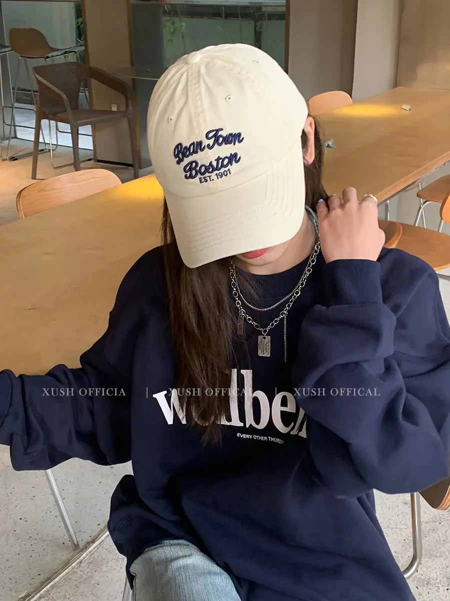 Women's Purple Letter Embroidered Baseball Cap - Image 11