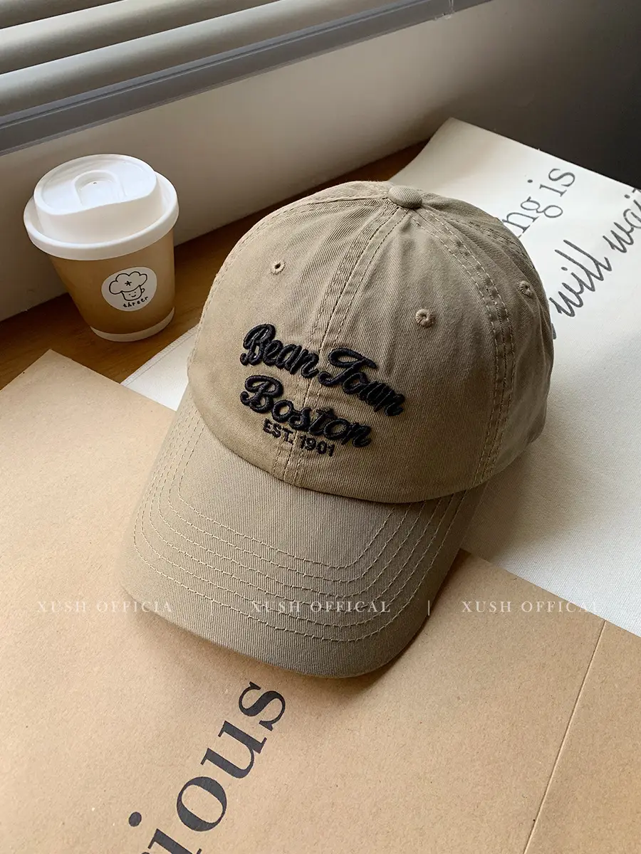 Women's Purple Letter Embroidered Baseball Cap - Image 2