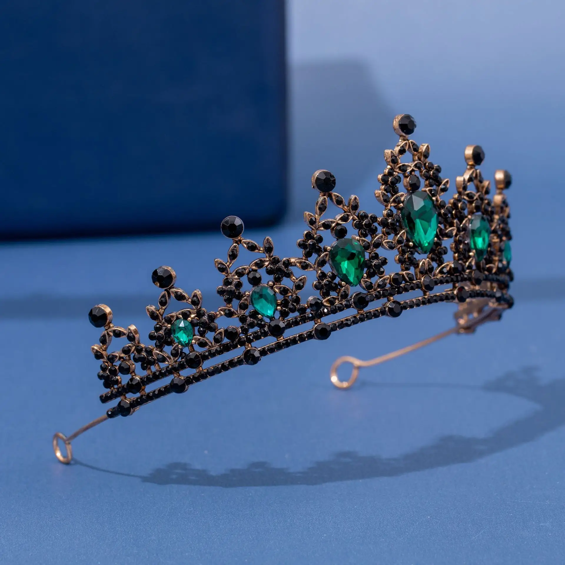 European Bridal Crown Full of Diamonds Hair Accessory