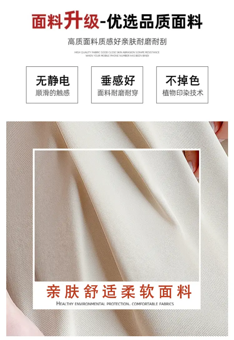 2024 New Maternity Ice Silk Low-Waist Wide-Leg Fashion Slimming Outerwear Five-Point Pants Straight-Leg Suit Shorts — feature 5