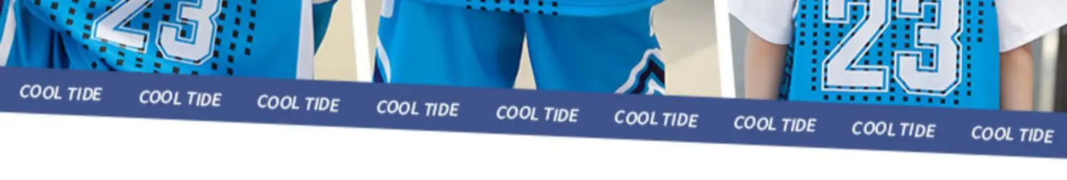 Boys Basketball Suit Blue White 2023 Quick Dry — feature 7