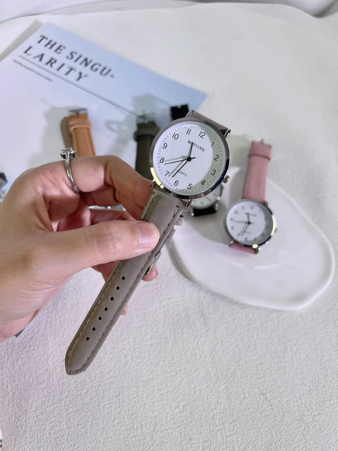 Exam-Specific Watches for Men and Women, Middle and High School Students, Civil Servants, Simple, Silent, Trendy, College Entrance Examination Electronic Quartz