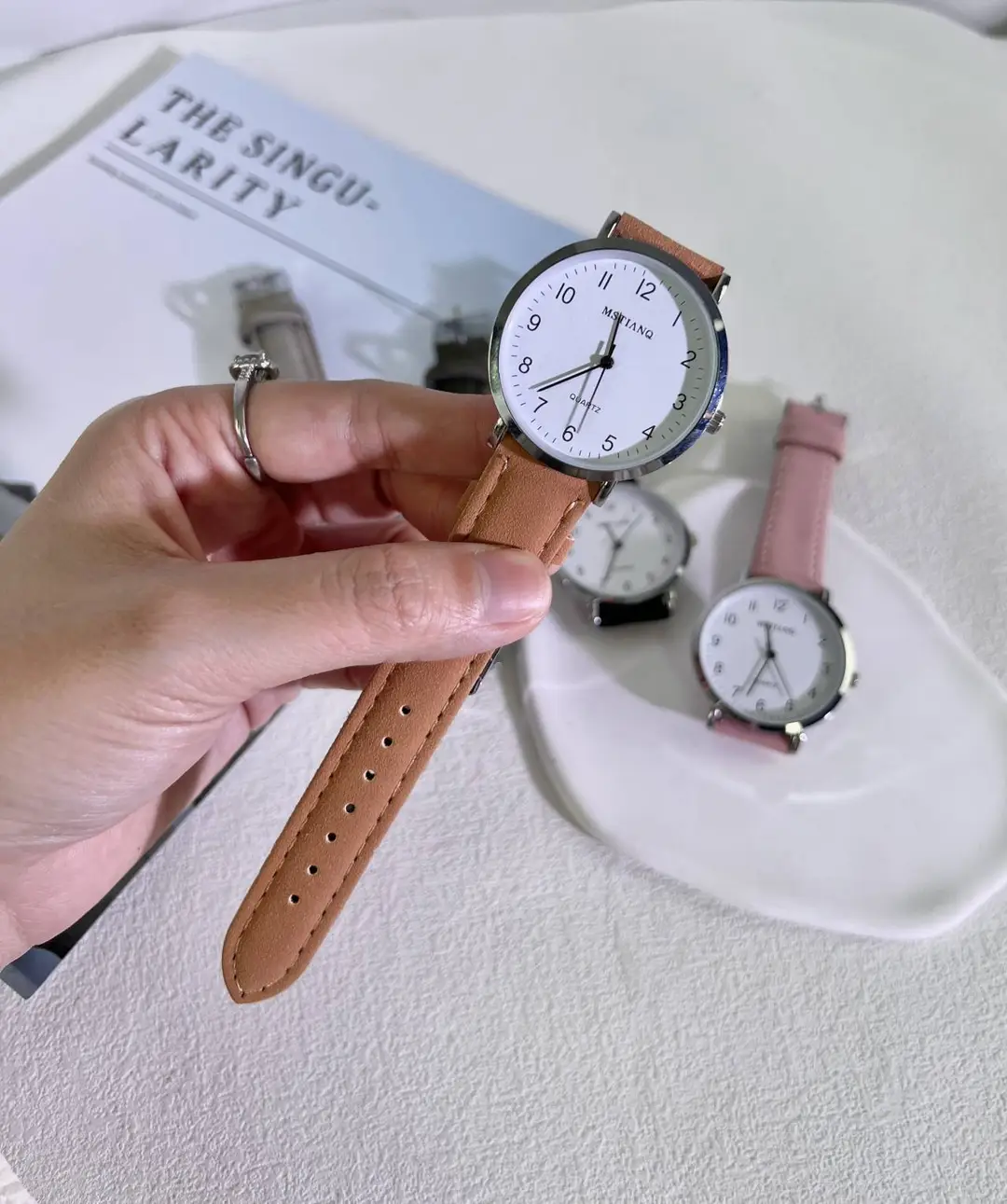 Exam-Specific Watches for Men and Women, Middle and High School Students, Civil Servants, Simple, Silent, Trendy, College Entrance Examination Electronic Quartz