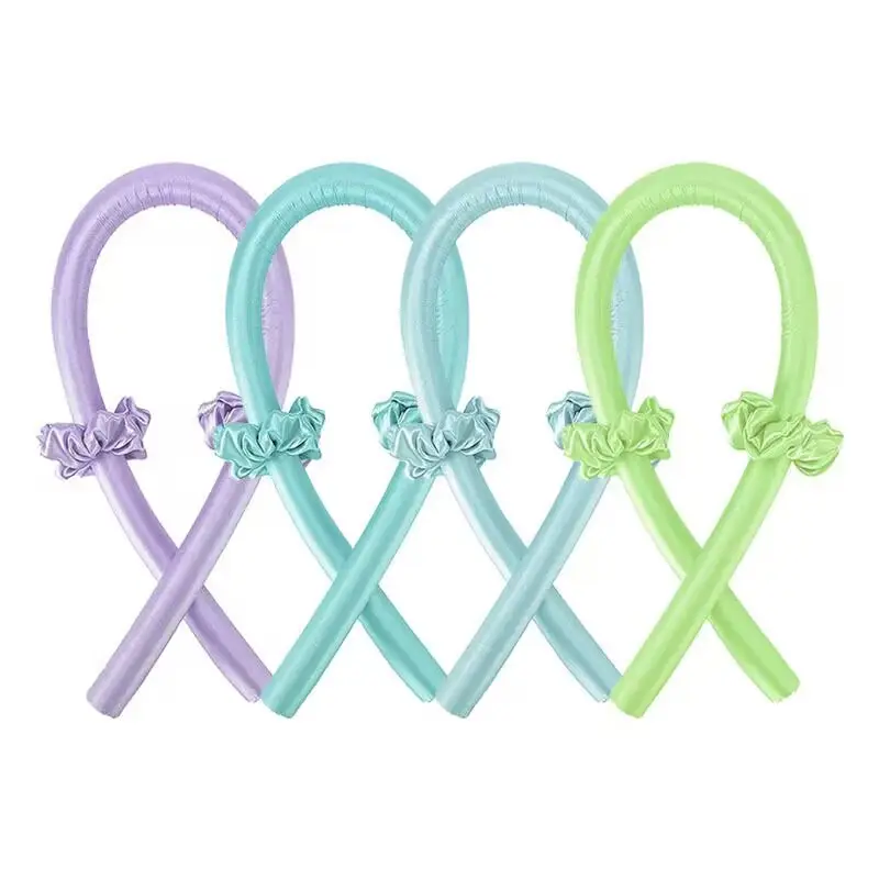 Crossbar Hair Ring with Clip Sponge Foam Sleep Curling Rod - Image 20