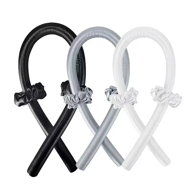 Crossbar Hair Ring with Clip Sponge Foam Sleep Curling Rod - Image 21