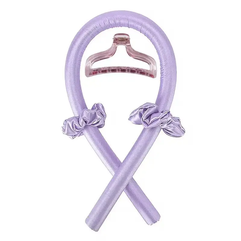 Crossbar Hair Ring with Clip Sponge Foam Sleep Curling Rod - Image 7