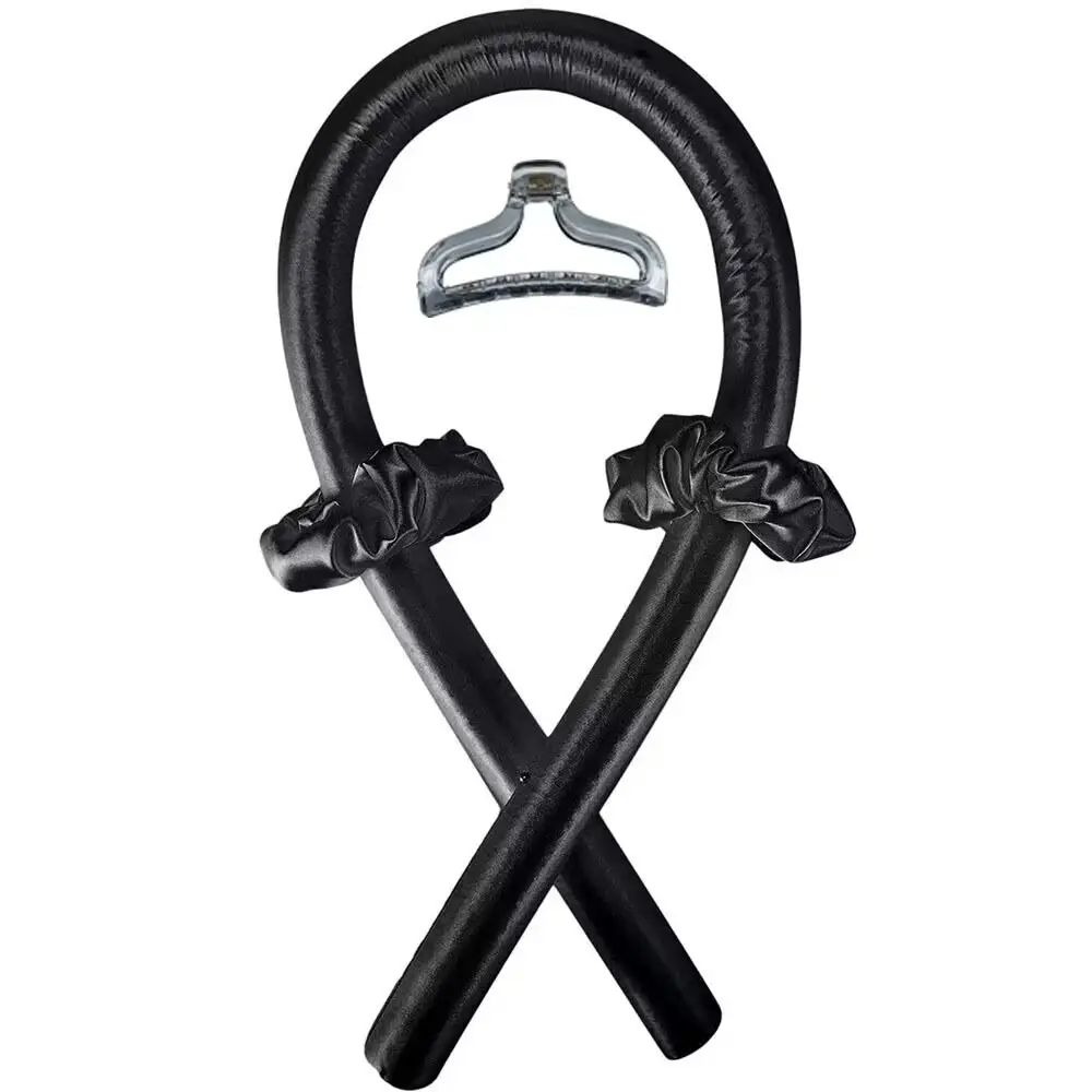 Crossbar Hair Ring with Clip Sponge Foam Sleep Curling Rod - Image 4