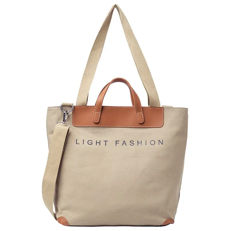 New Korean Style Canvas Shoulder Bag Large Capacity Green - Image 10