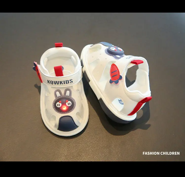 Baby Cartoon LED Sandals for Girls 0-2Yr Soft Leather — feature 18