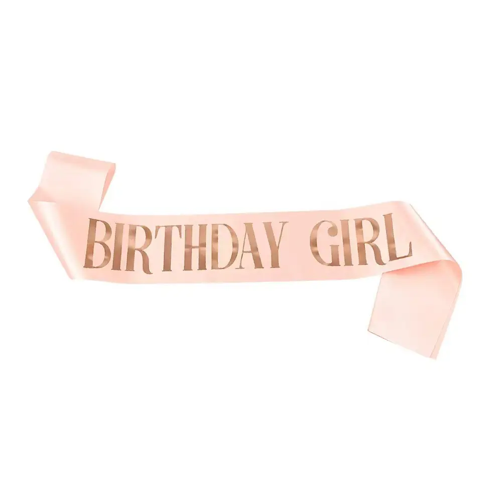 Rose Gold Rhinestone Bridal Party Crown Headband
