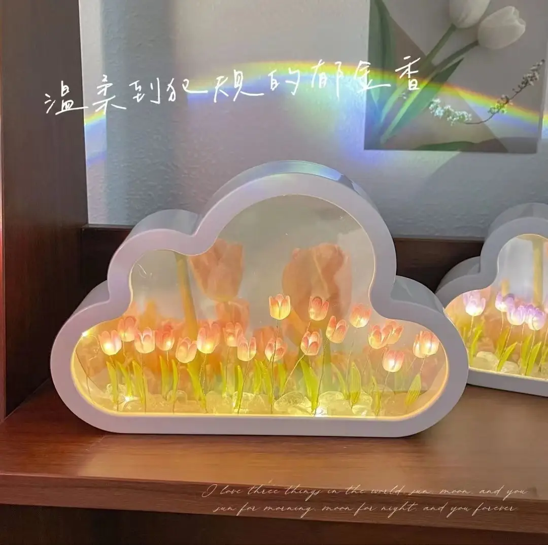 LED Cloud Mirrors Nightlight Decor for Home — feature 14