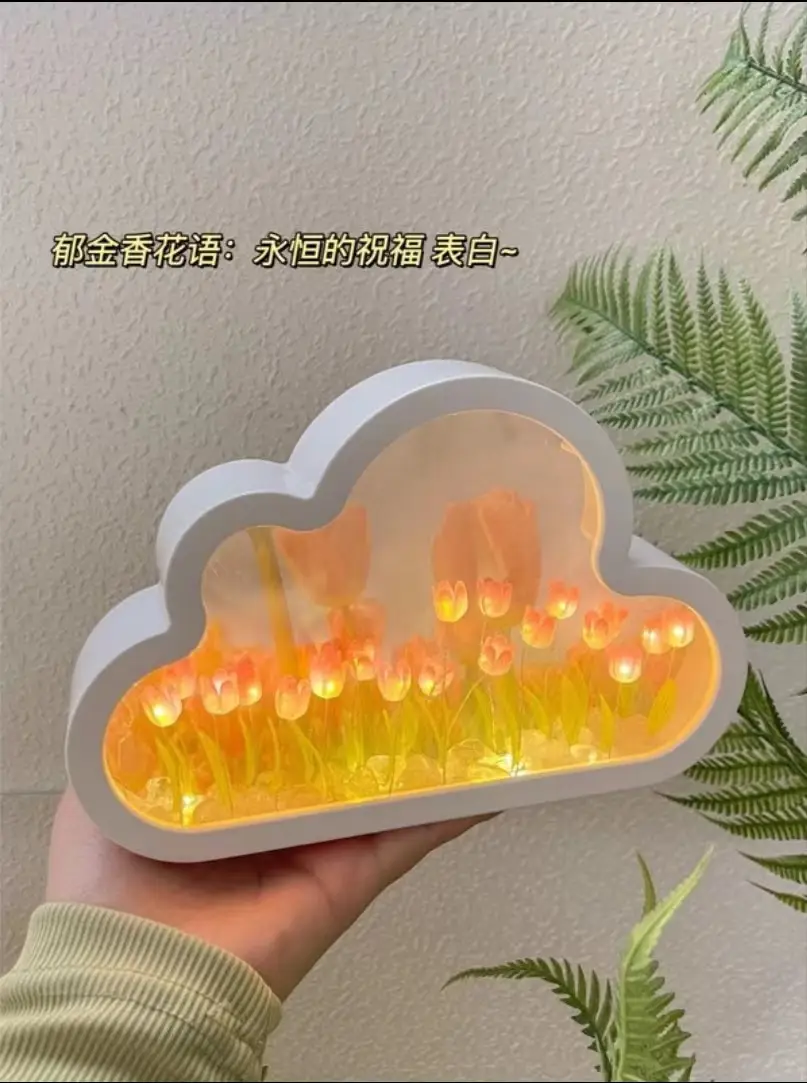 LED Cloud Mirrors Nightlight Decor for Home — feature 4