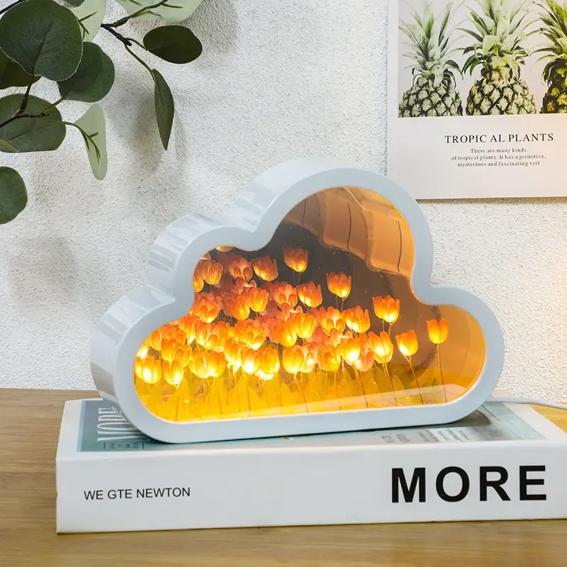 LED Cloud Mirrors Nightlight Decor for Home - Image 7
