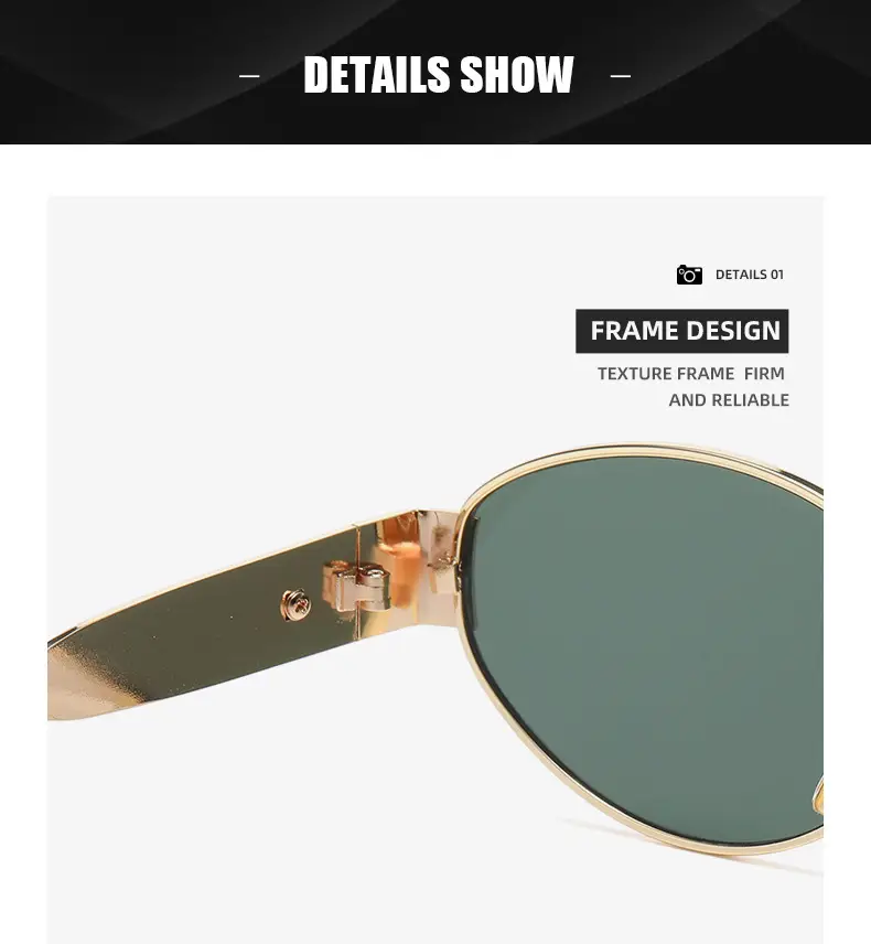 Silver Black Cat Eye Sunglasses for Women — feature 21