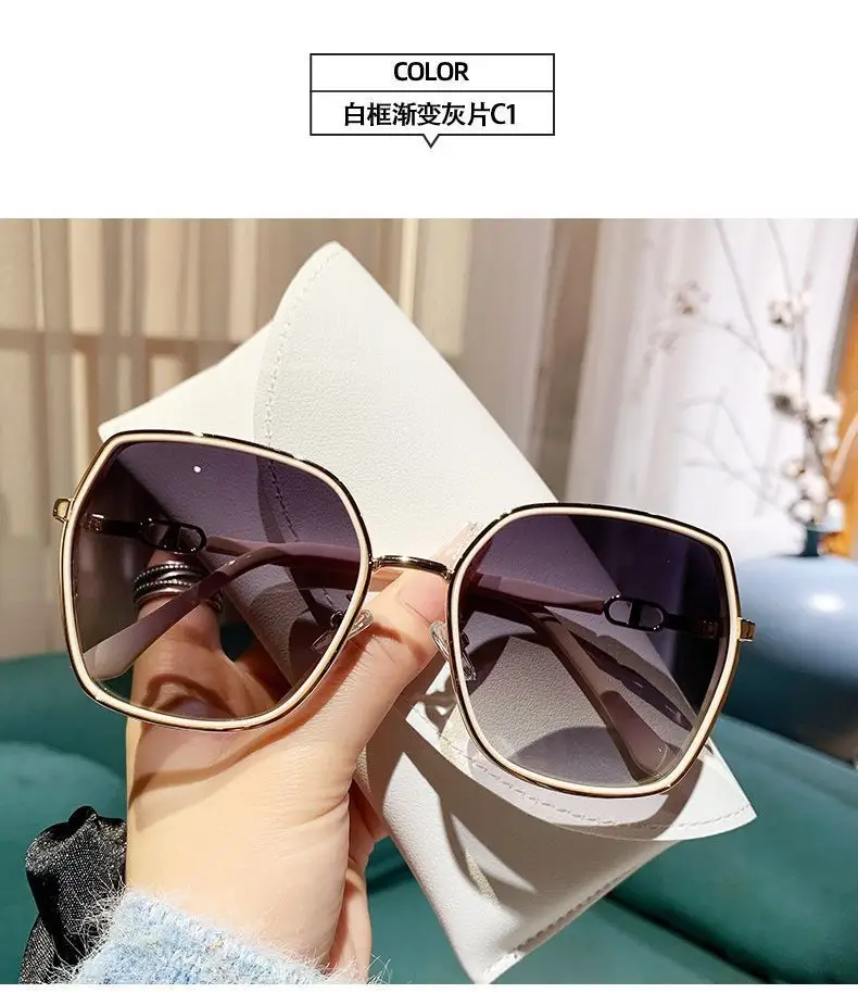 Women's UV400 Sunglasses with Gold Frame — feature 18