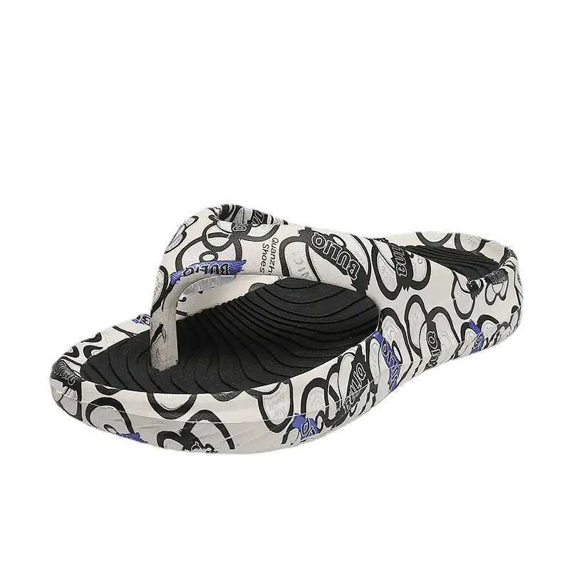 Men's Trendy Slip-On Beach Flip-Flops Thick Soled