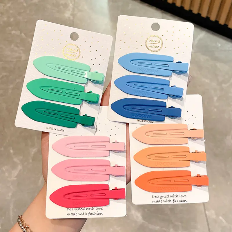 Pink Hair Clips for Women's Side Fringe & Makeup - Image 40