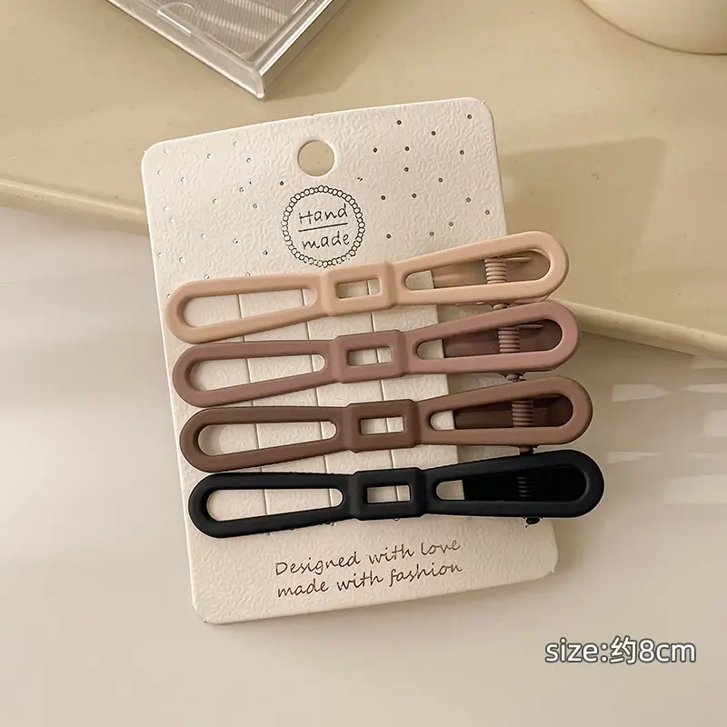 Pink Hair Clips for Women's Side Fringe & Makeup - Image 33