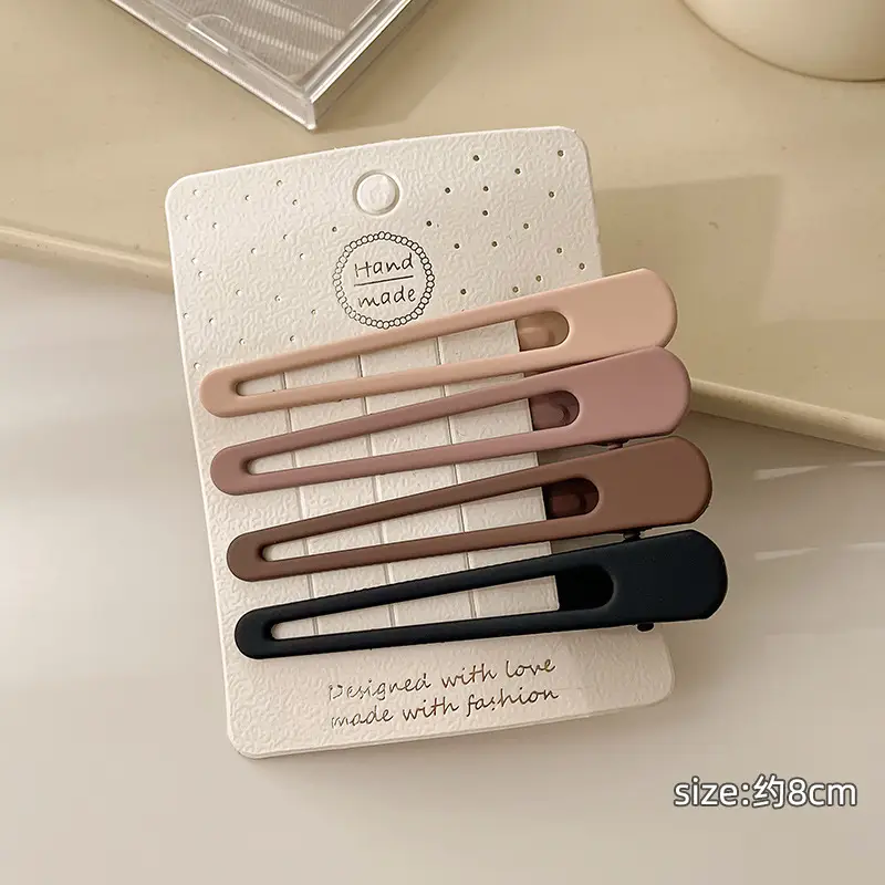 Pink Hair Clips for Women's Side Fringe & Makeup - Image 34